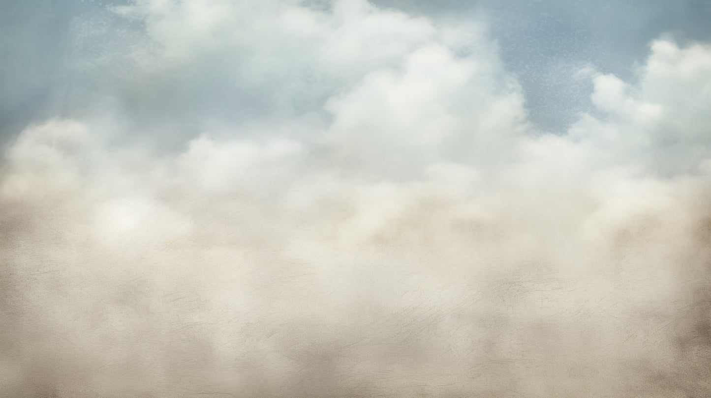 Prezentacja całego wzoru fototapety o nazwie ETHEREAL CLOUDSCAPE VEIL