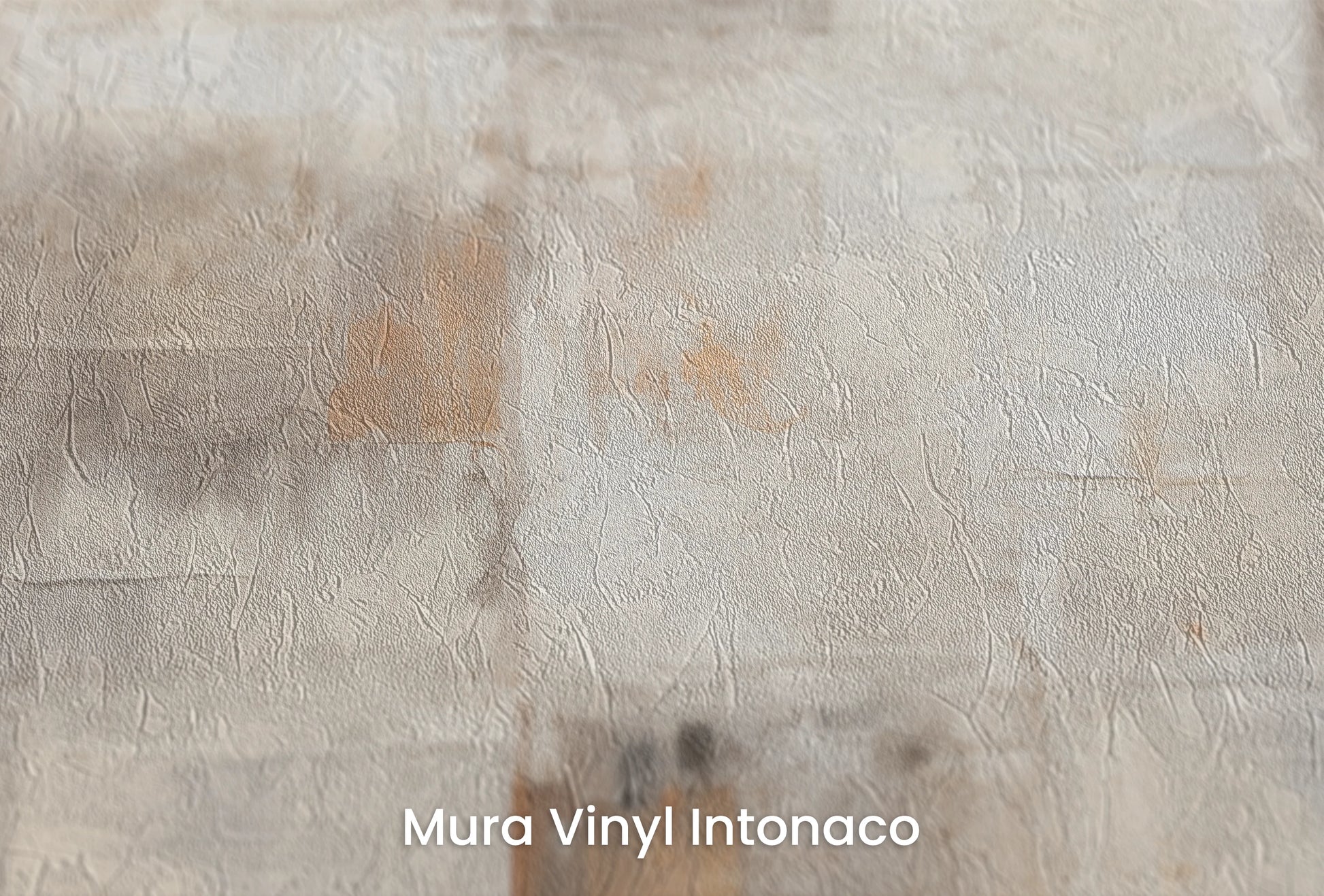 Zbliżenie na artystyczną fototapetę o nazwie Abstract Layers #2 na podłożu Mura Vinyl Intonaco - struktura tartego tynku.