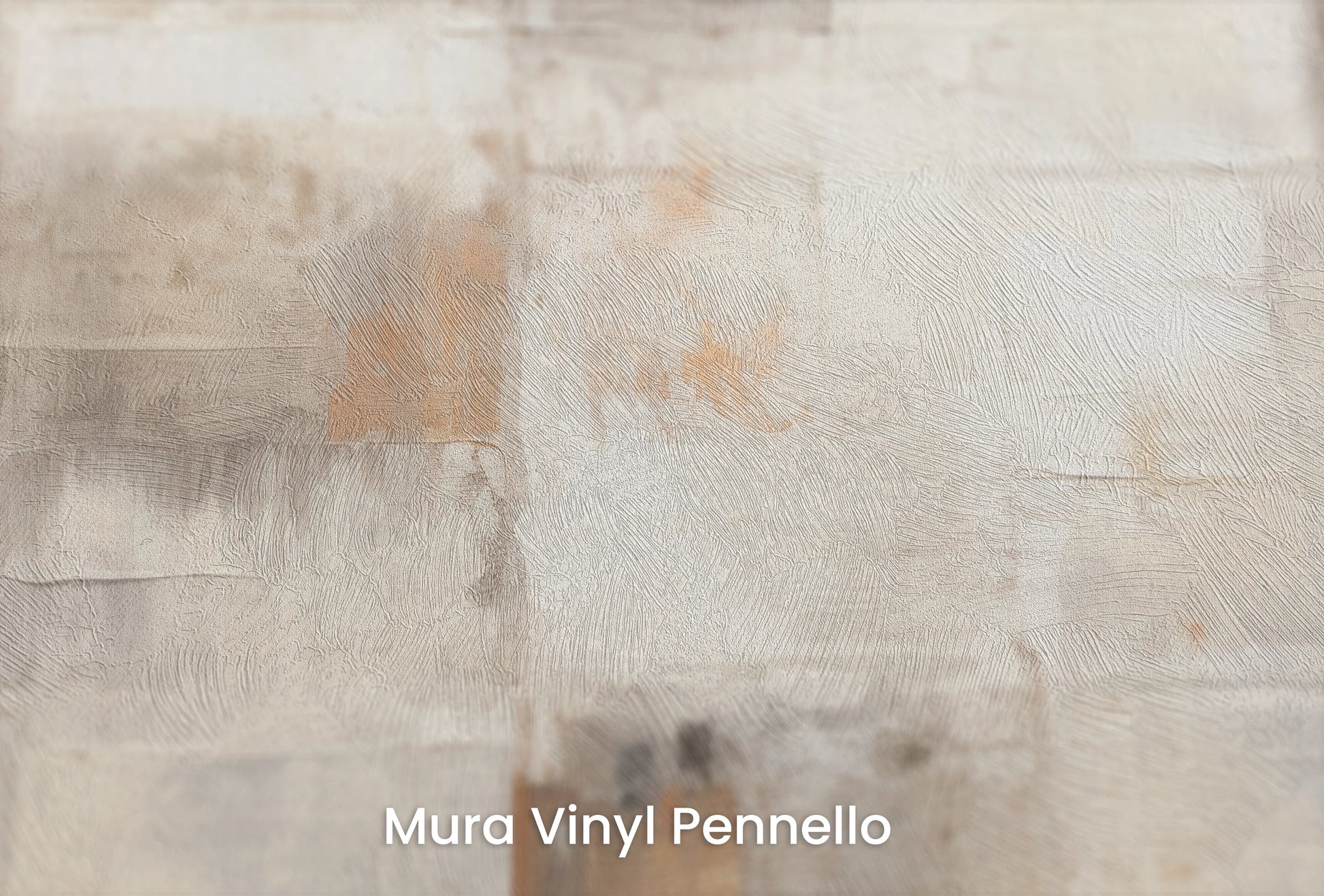 Zbliżenie na artystyczną fototapetę o nazwie Abstract Layers #2 na podłożu Mura Vinyl Pennello - faktura pociągnięć pędzla malarskiego.
