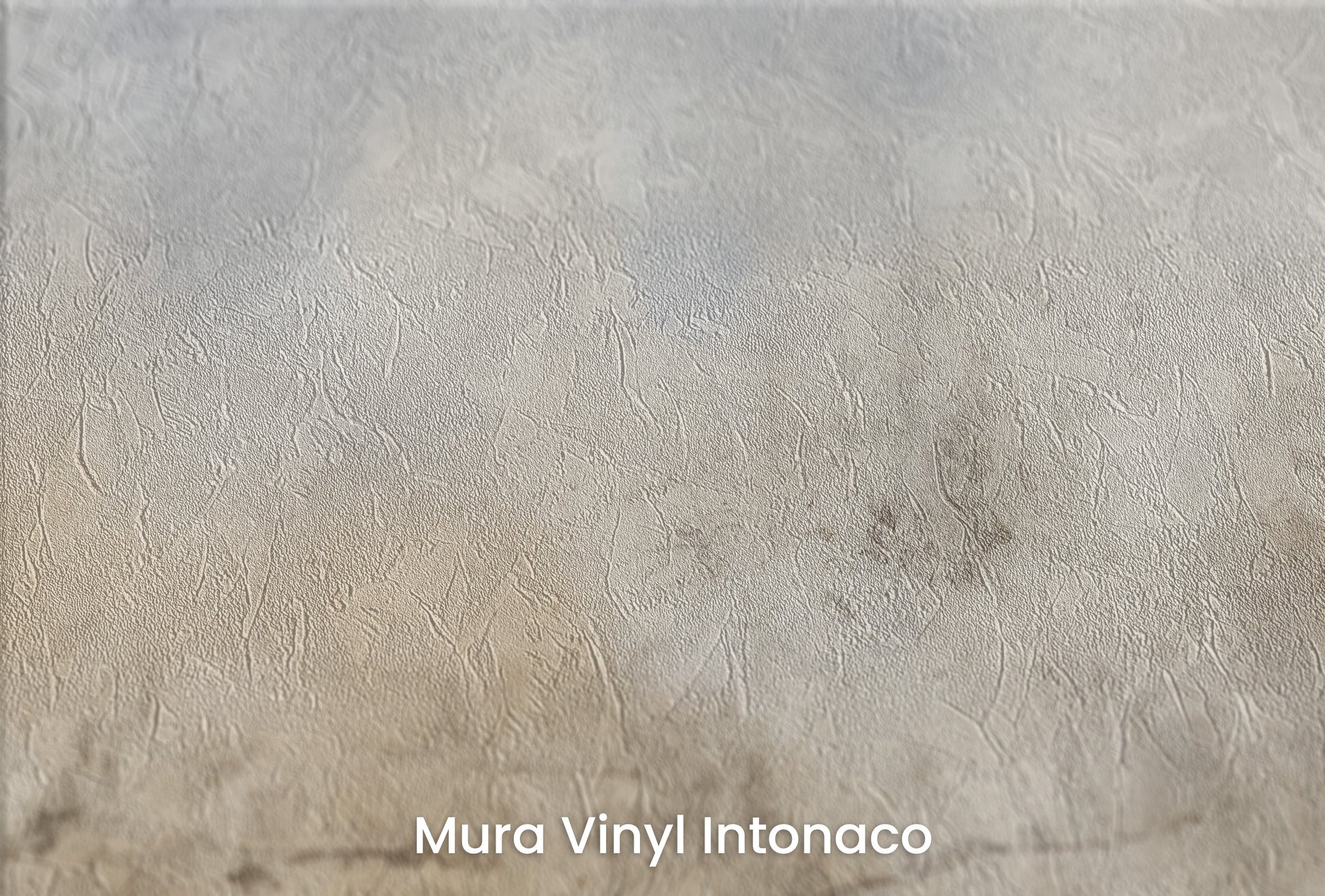 Zbliżenie na artystyczną fototapetę o nazwie ANCIENT ECHOES CANVAS na podłożu Mura Vinyl Intonaco - struktura tartego tynku.