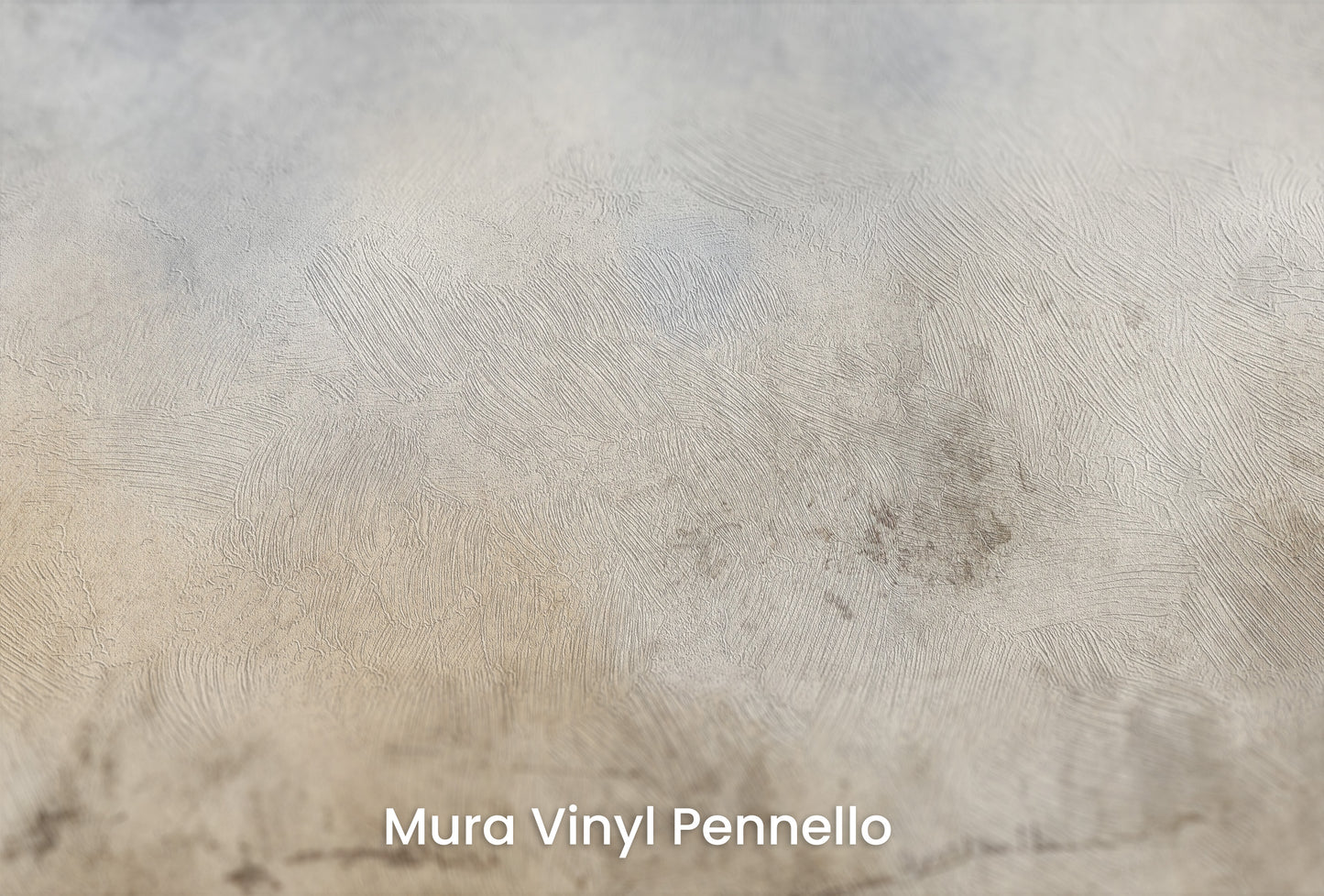Zbliżenie na artystyczną fototapetę o nazwie ANCIENT ECHOES CANVAS na podłożu Mura Vinyl Pennello - faktura pociągnięć pędzla malarskiego.