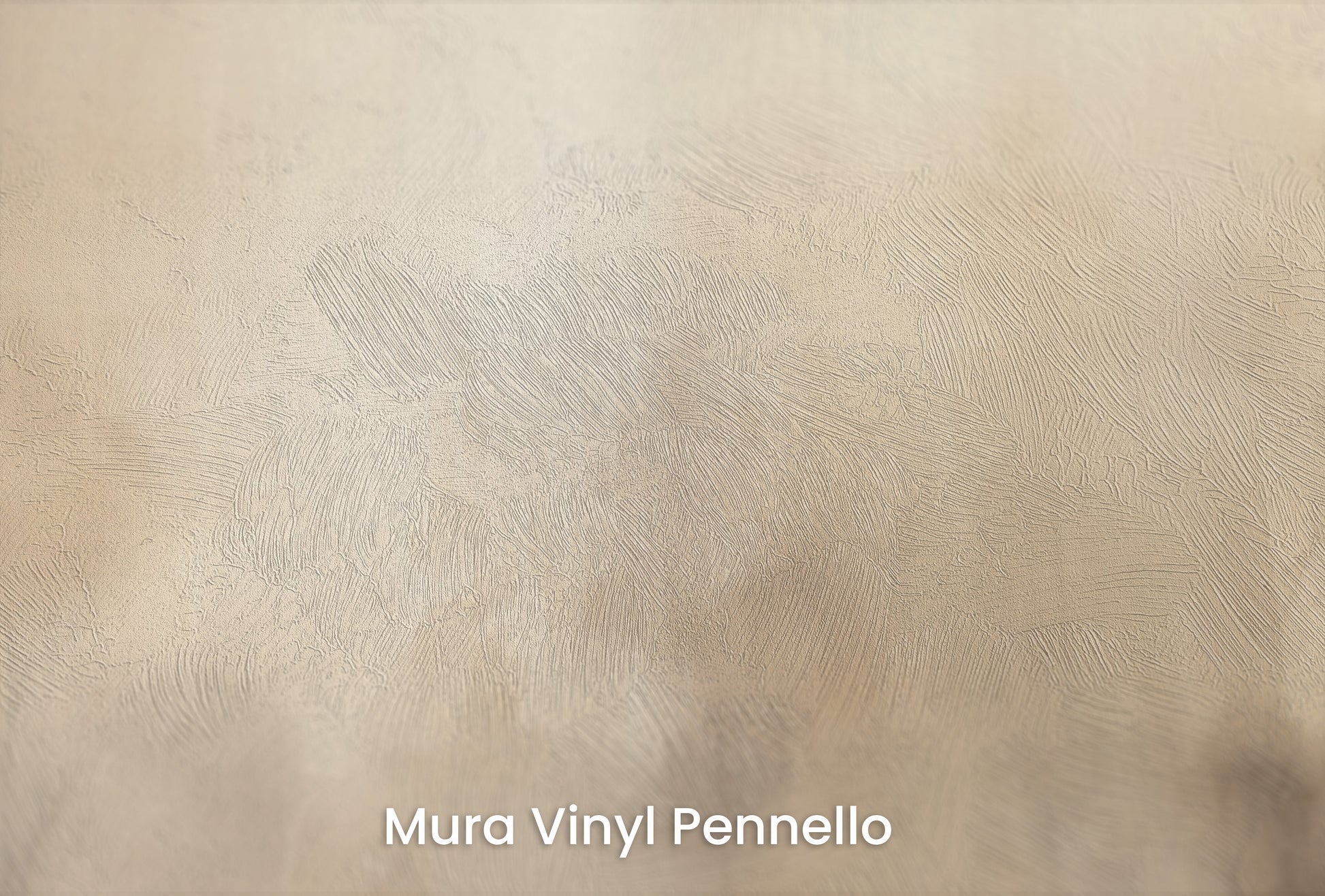 Zbliżenie na artystyczną fototapetę o nazwie MISTY FOREST MURAL na podłożu Mura Vinyl Pennello - faktura pociągnięć pędzla malarskiego.