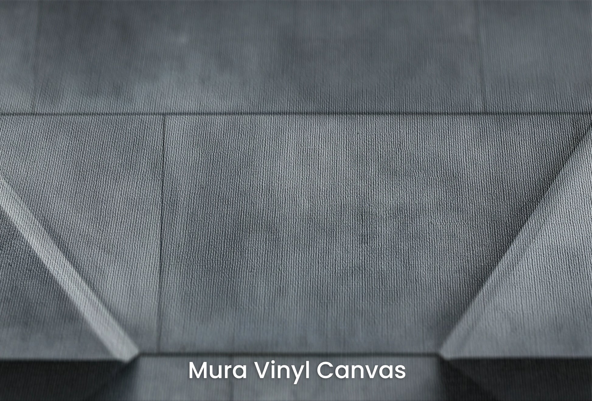 Zbliżenie na artystyczną fototapetę o nazwie Geometric Shadows na podłożu Mura Vinyl Canvas - faktura naturalnego płótna.
