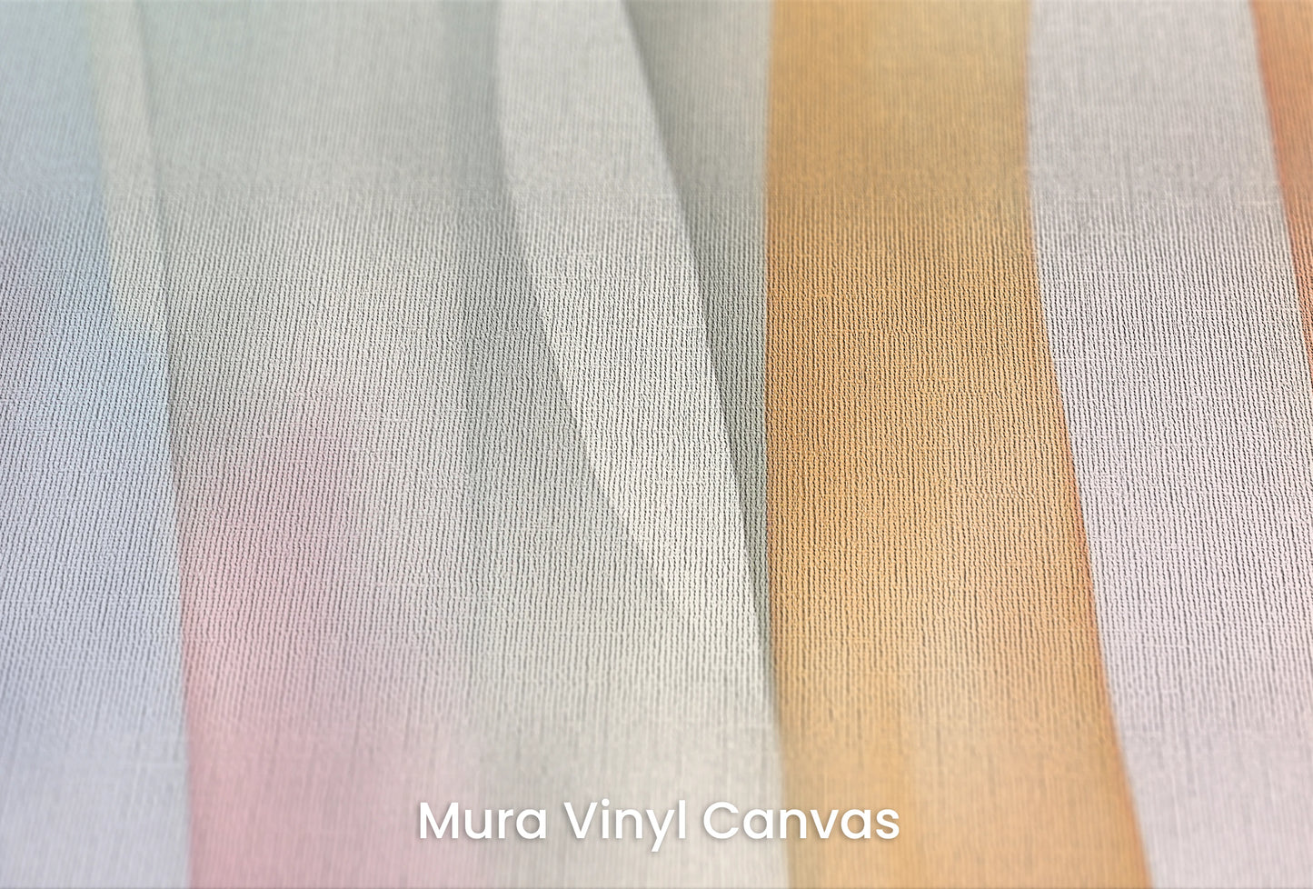 Zbliżenie na artystyczną fototapetę o nazwie Pastel Flow na podłożu Mura Vinyl Canvas - faktura naturalnego płótna.