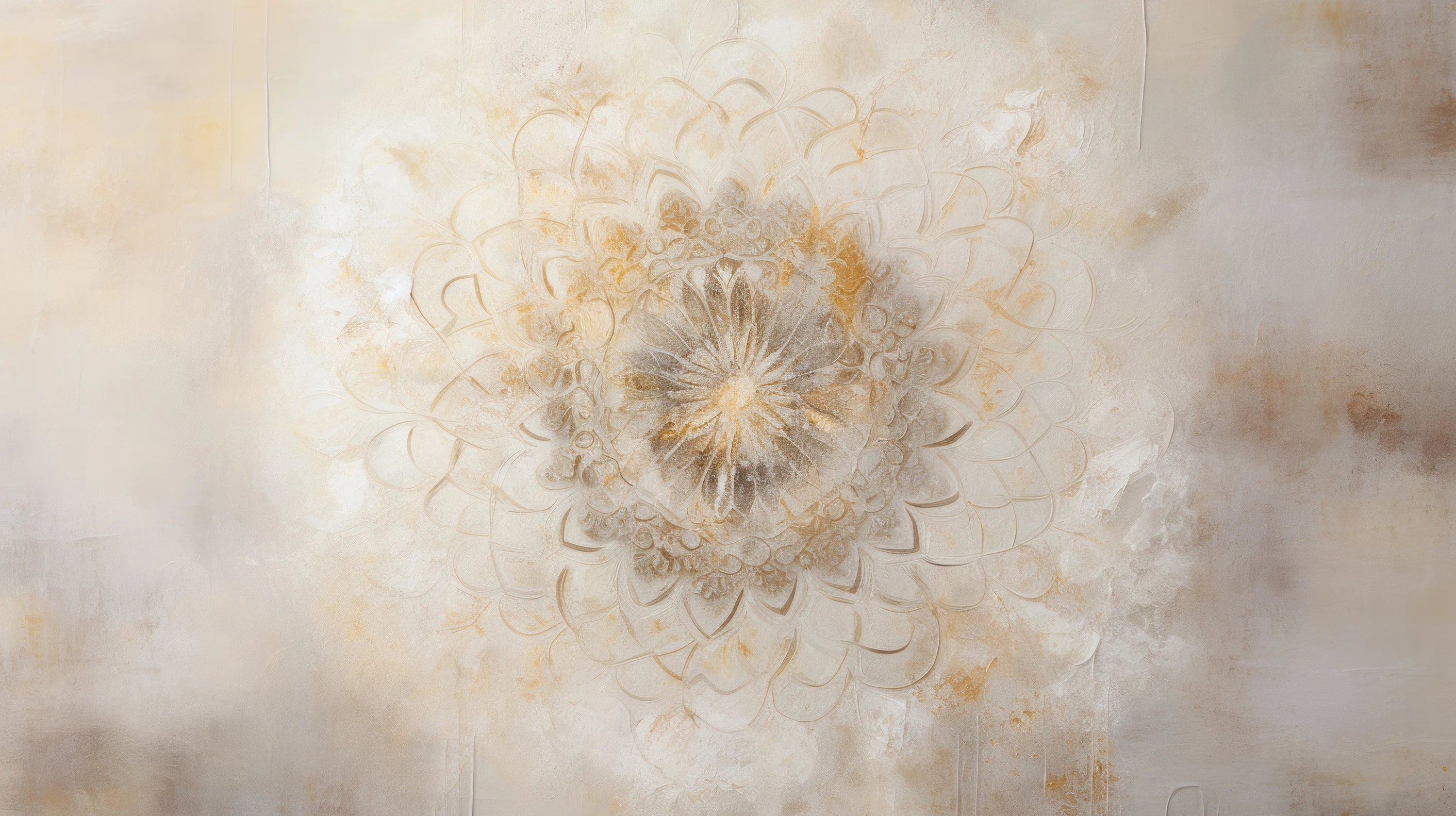 Mustervorschau: Prezentacja całego wzoru fototapety o nazwie Celestial Mandala