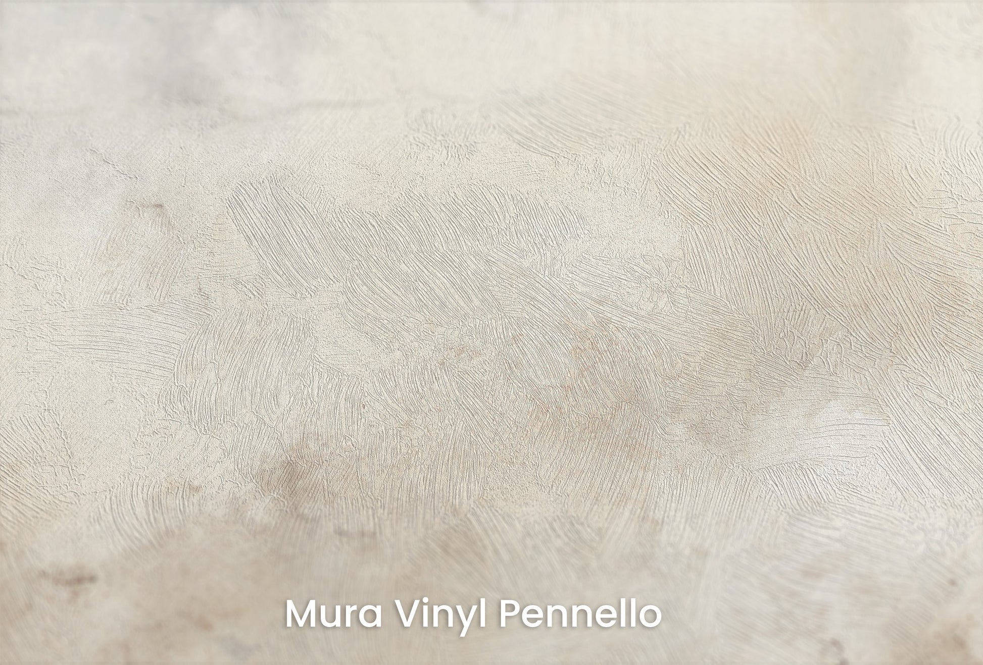 Zbliżenie na artystyczną fototapetę o nazwie HORIZON'S BREATH CANVAS na podłożu Mura Vinyl Pennello - faktura pociągnięć pędzla malarskiego.