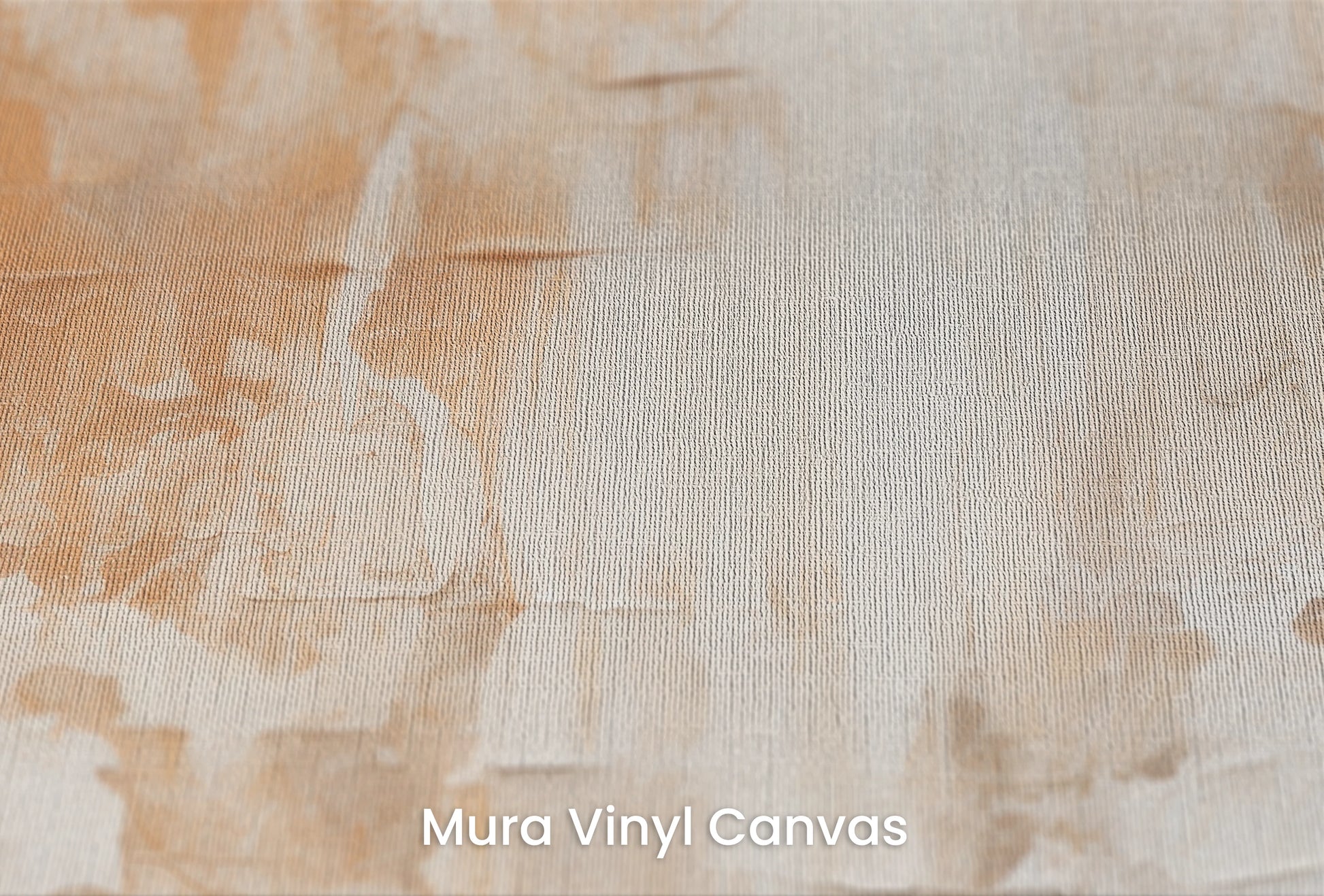 Zbliżenie na artystyczną fototapetę o nazwie Soft Harmony na podłożu Mura Vinyl Canvas - faktura naturalnego płótna.