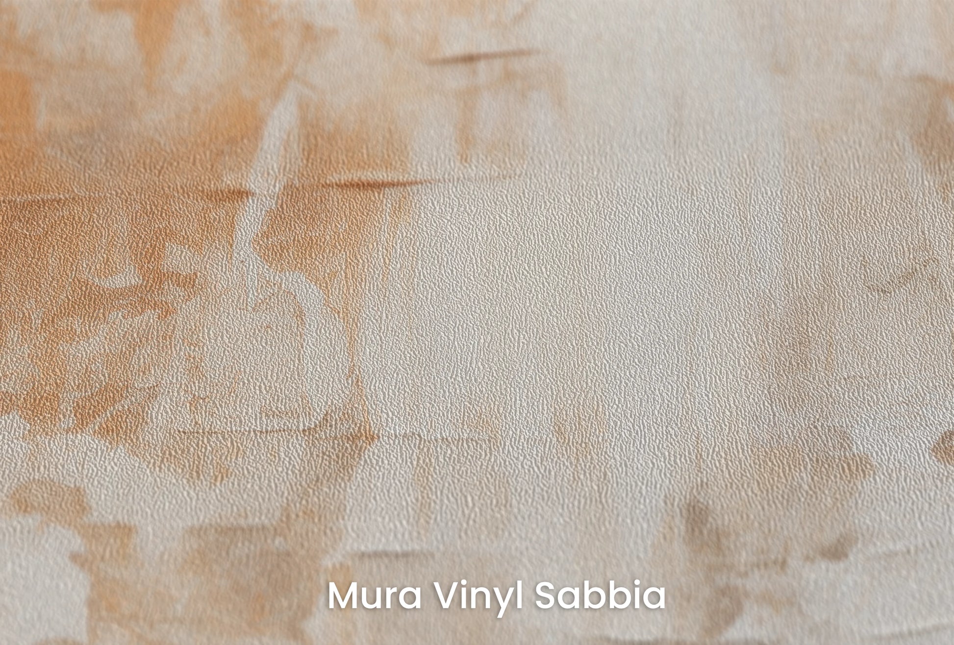 Zbliżenie na artystyczną fototapetę o nazwie Soft Harmony na podłożu Mura Vinyl Sabbia struktura grubego ziarna piasku.