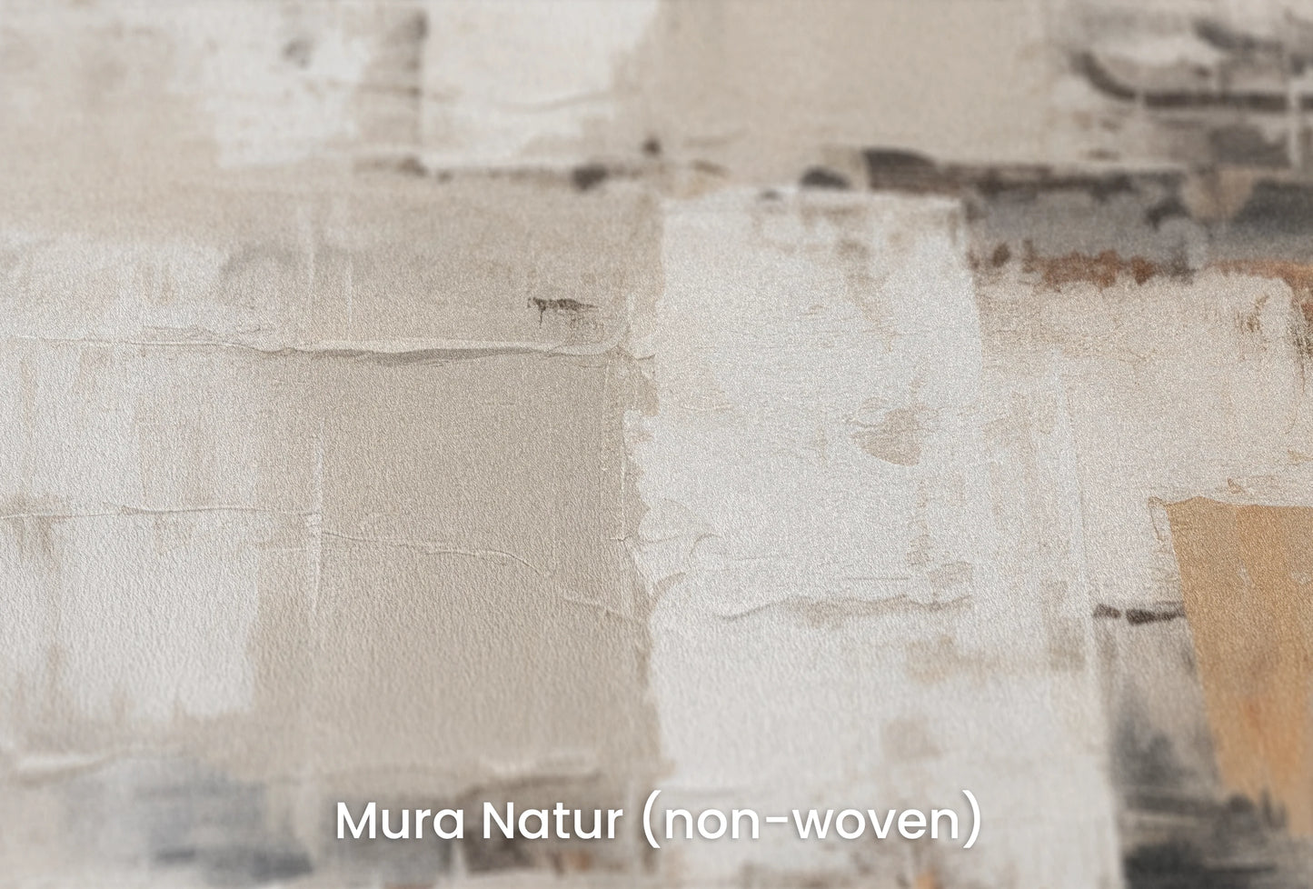 Zbliżenie na artystyczną fototapetę o nazwie Abstract Impressions na podłożu Mura Natur (non-woven) - naturalne i ekologiczne podłoże.