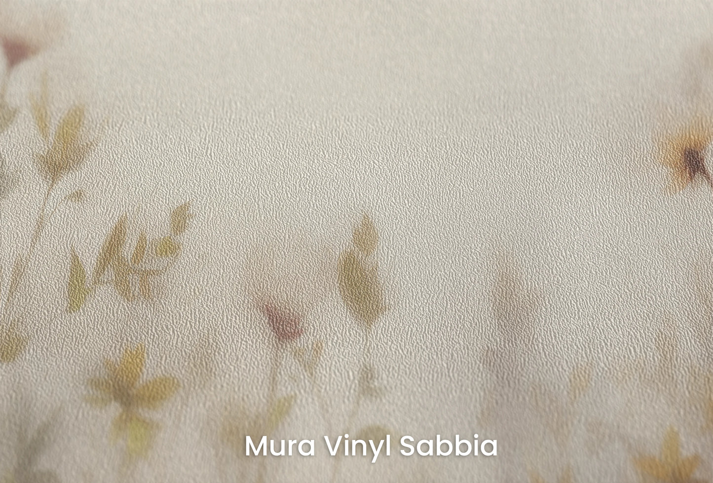 Zbliżenie na artystyczną fototapetę o nazwie Soft Elegance na podłożu Mura Vinyl Sabbia struktura grubego ziarna piasku.