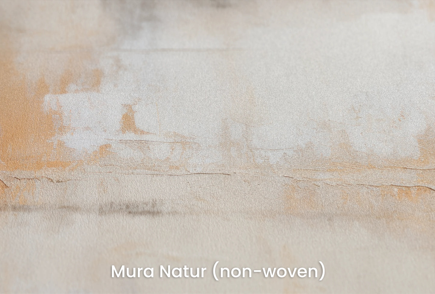Zbliżenie na artystyczną fototapetę o nazwie Contemporary Whites na podłożu Mura Natur (non-woven) - naturalne i ekologiczne podłoże.