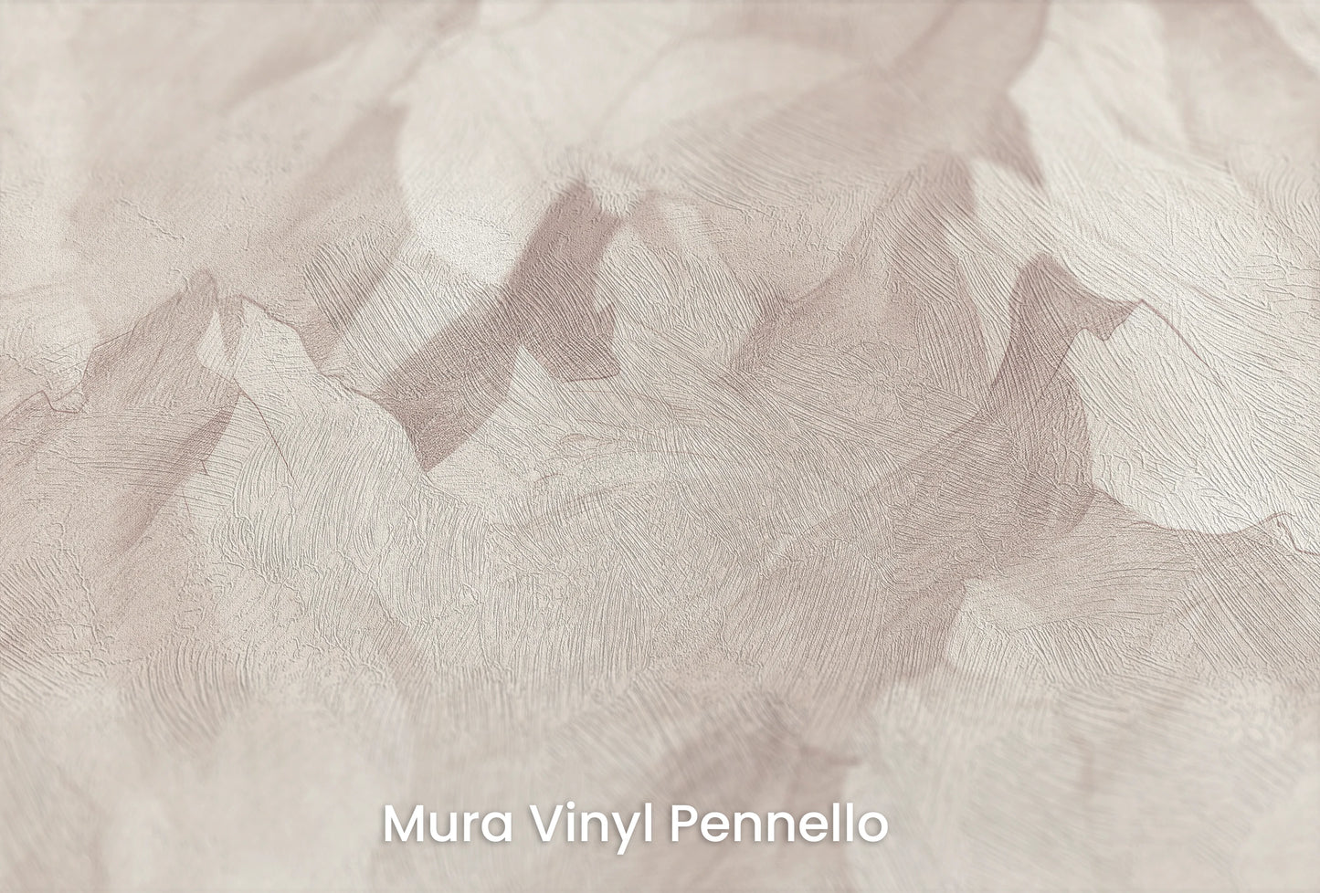 Zbliżenie na artystyczną fototapetę o nazwie Monochrome Majesty #2 na podłożu Mura Vinyl Pennello - faktura pociągnięć pędzla malarskiego.
