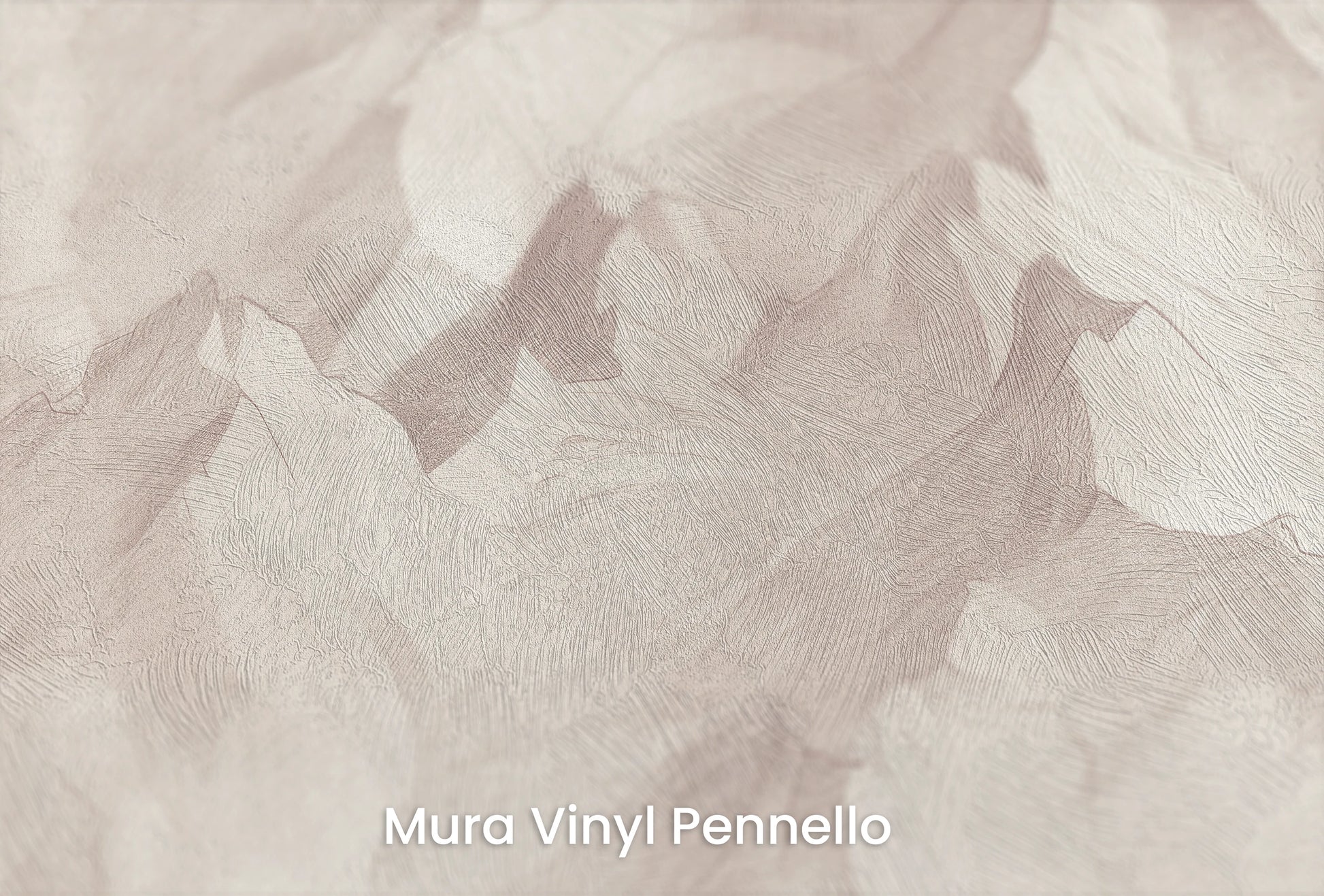 Zbliżenie na artystyczną fototapetę o nazwie Monochrome Majesty #2 na podłożu Mura Vinyl Pennello - faktura pociągnięć pędzla malarskiego.