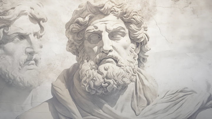 Prezentacja całego wzoru fototapety o nazwie Stoic Wisdom
