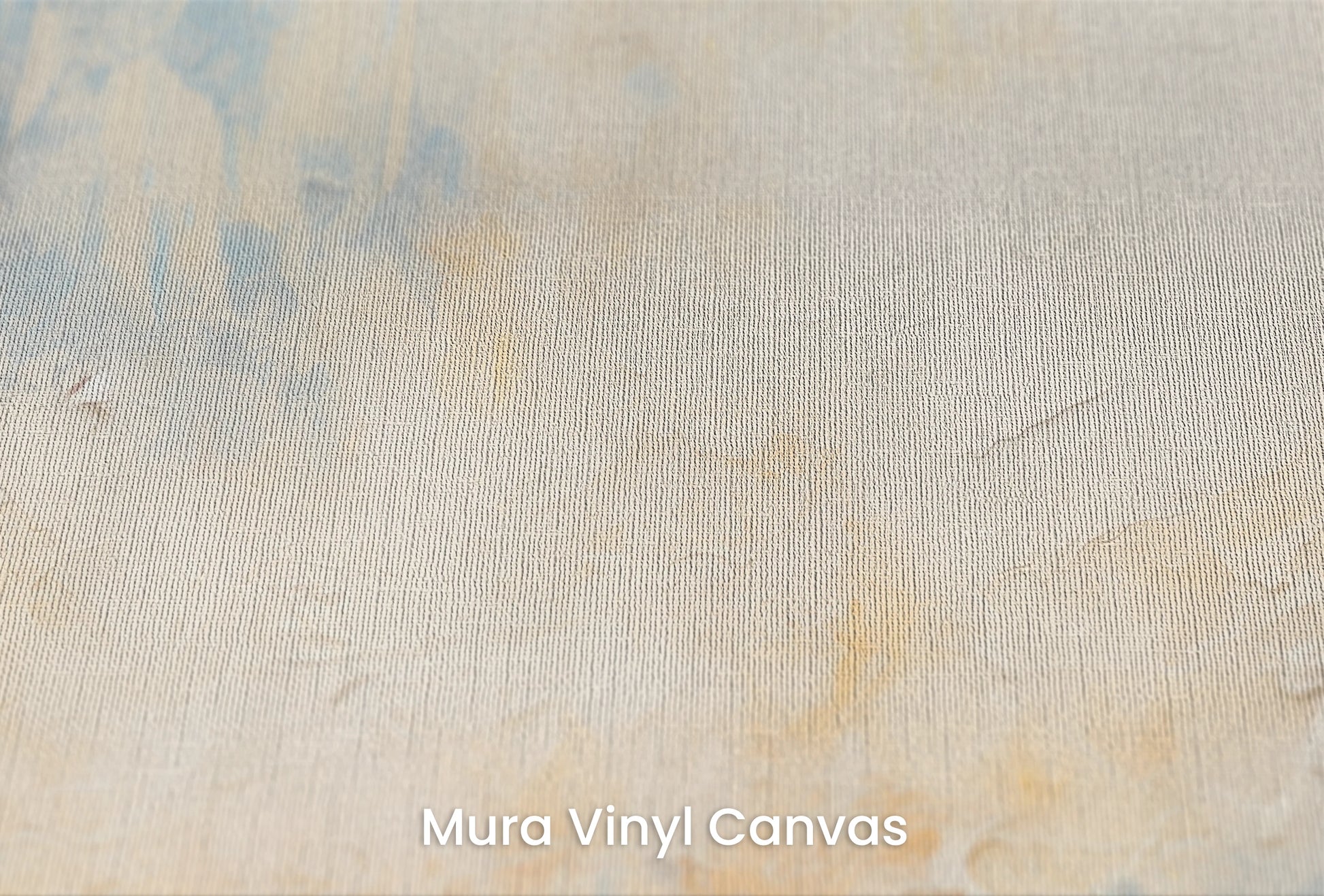 Zbliżenie na artystyczną fototapetę o nazwie Venusian Dawn na podłożu Mura Vinyl Canvas - faktura naturalnego płótna.