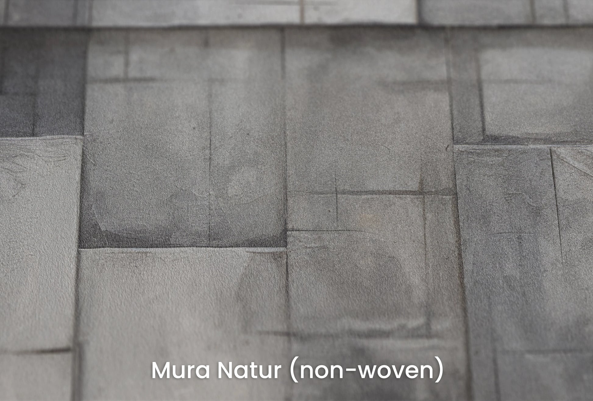 Zbliżenie na artystyczną fototapetę o nazwie Modern Bricks na podłożu Mura Natur (non-woven) - naturalne i ekologiczne podłoże.