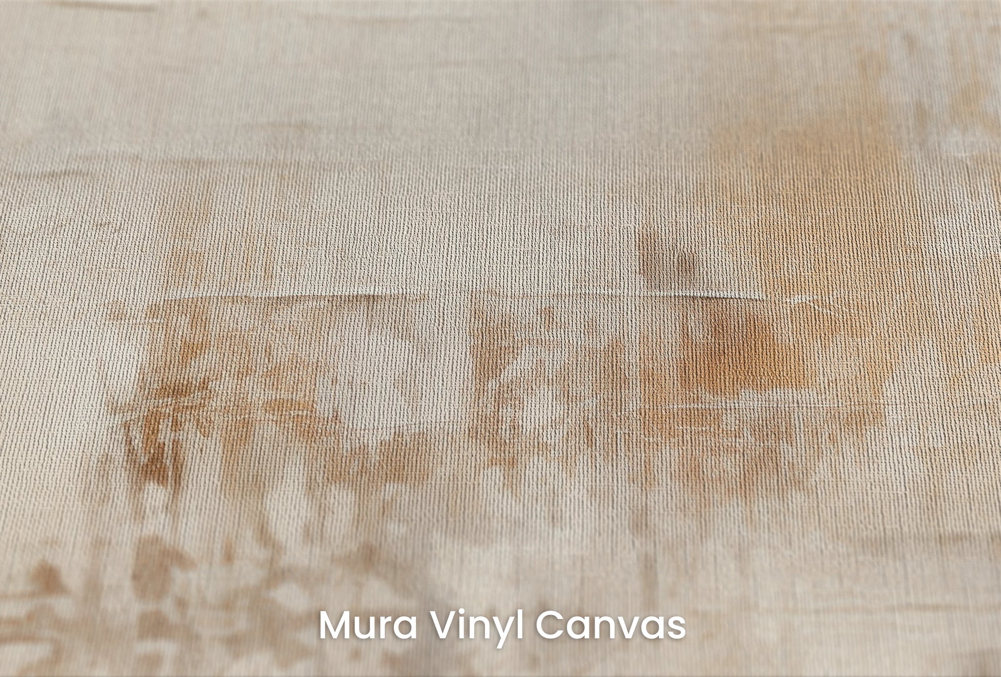 Zbliżenie na artystyczną fototapetę o nazwie Abstract Serenity na podłożu Mura Vinyl Canvas - faktura naturalnego płótna.