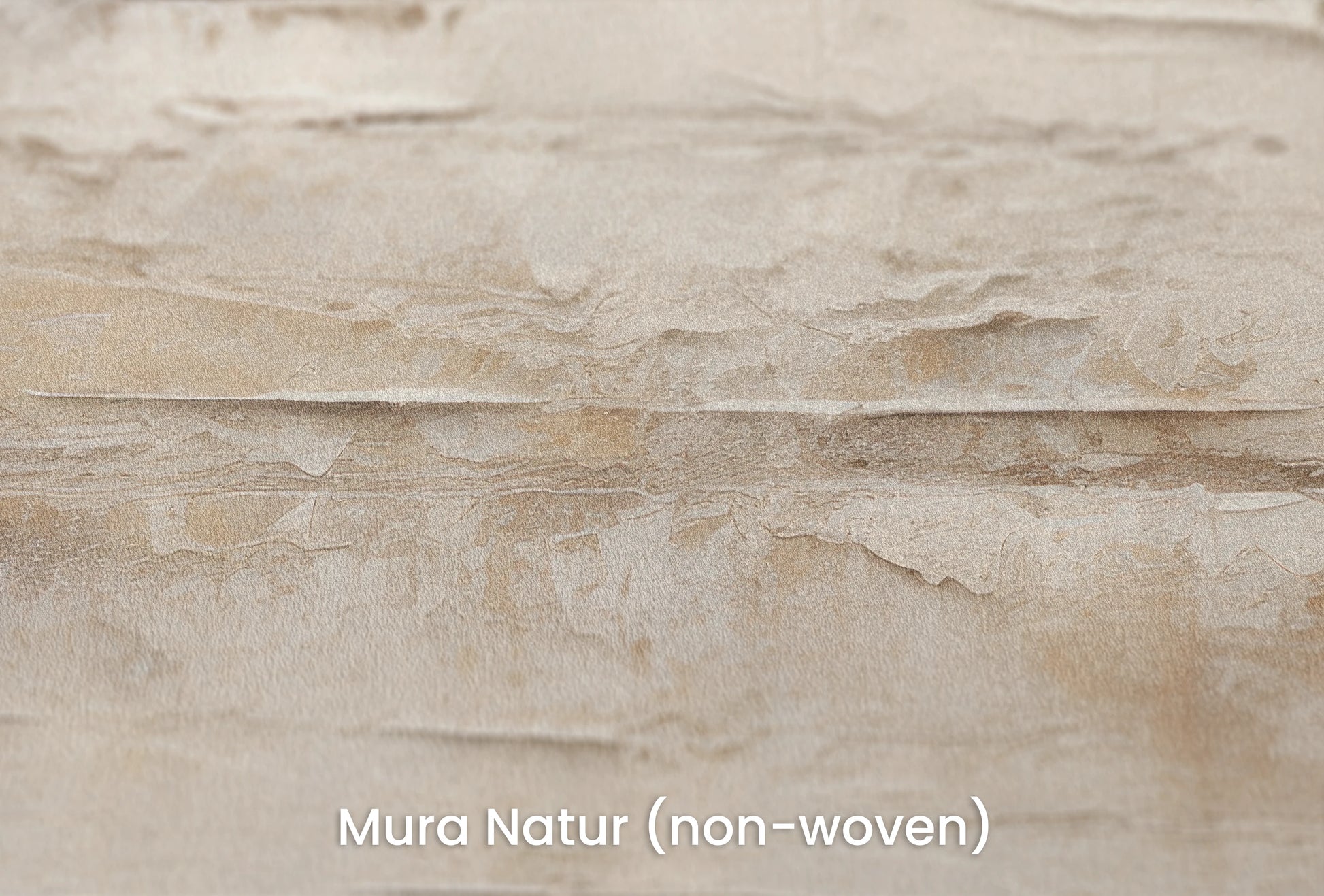 Zbliżenie na artystyczną fototapetę o nazwie Subtle Harmony na podłożu Mura Natur (non-woven) - naturalne i ekologiczne podłoże.
