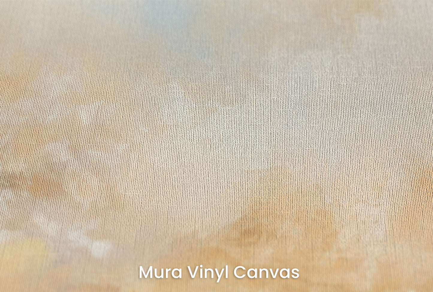 Zbliżenie na artystyczną fototapetę o nazwie SUNBURST CLOUDSCAPE CANVAS na podłożu Mura Vinyl Canvas - faktura naturalnego płótna.