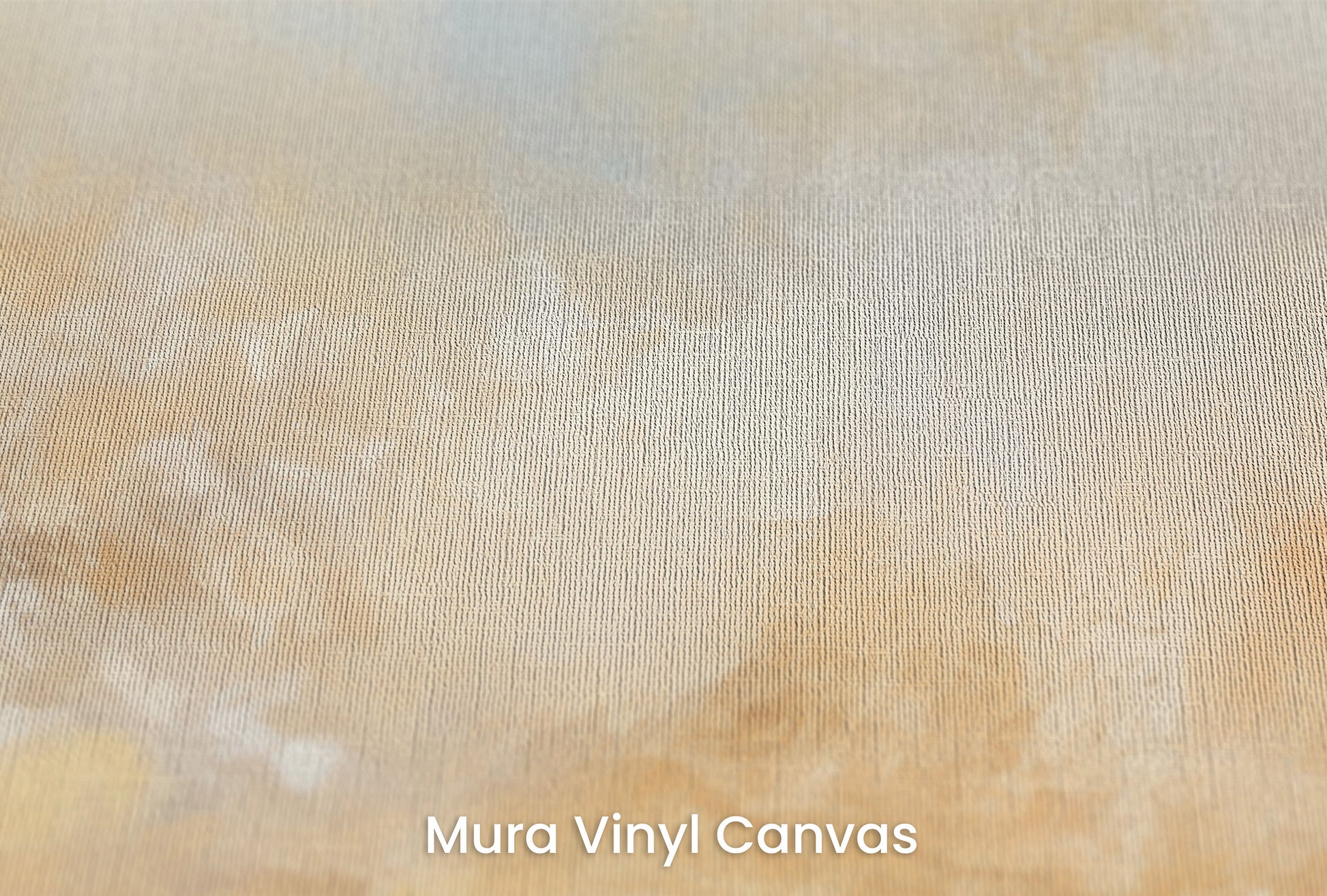 Zbliżenie na artystyczną fototapetę o nazwie SUNBURST CLOUDSCAPE CANVAS na podłożu Mura Vinyl Canvas - faktura naturalnego płótna.