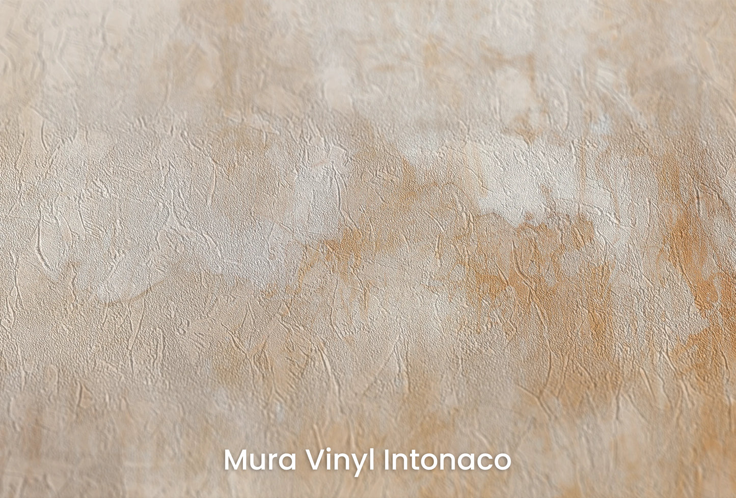 Zbliżenie na artystyczną fototapetę o nazwie Creamy Canvas #2 na podłożu Mura Vinyl Intonaco - struktura tartego tynku.
