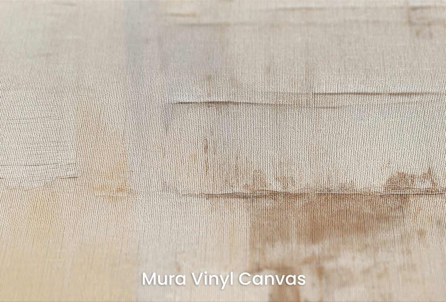 Zbliżenie na artystyczną fototapetę o nazwie Parchment Hues na podłożu Mura Vinyl Canvas - faktura naturalnego płótna.