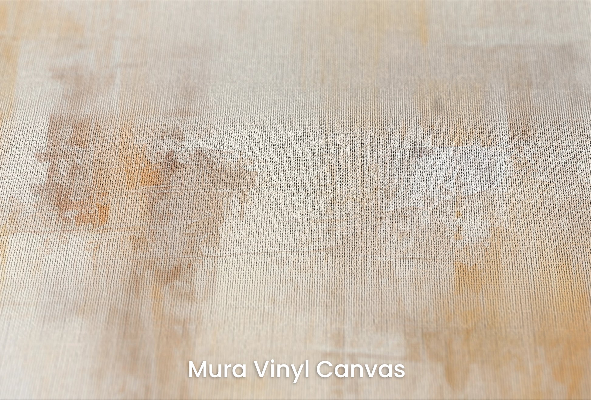 Zbliżenie na artystyczną fototapetę o nazwie Amber Whisper na podłożu Mura Vinyl Canvas - faktura naturalnego płótna.