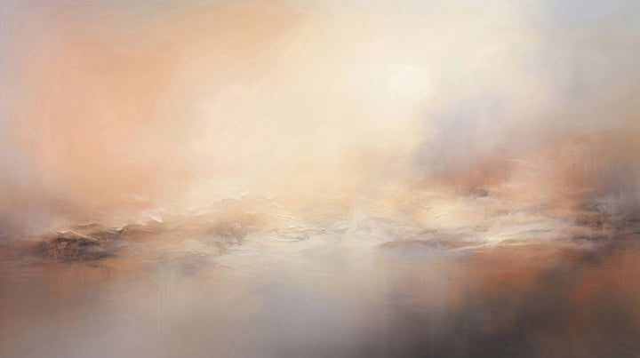 Prezentacja całego wzoru fototapety o nazwie MISTY MOUNTAIN MORN