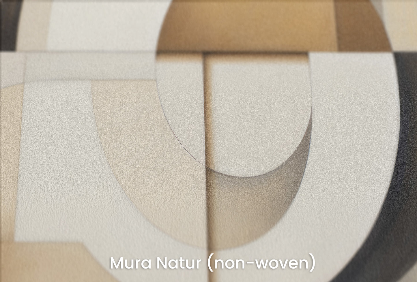 Zbliżenie na artystyczną fototapetę o nazwie MODERNIST SPHERICAL ARRAY na podłożu Mura Natur (non-woven) - naturalne i ekologiczne podłoże.
