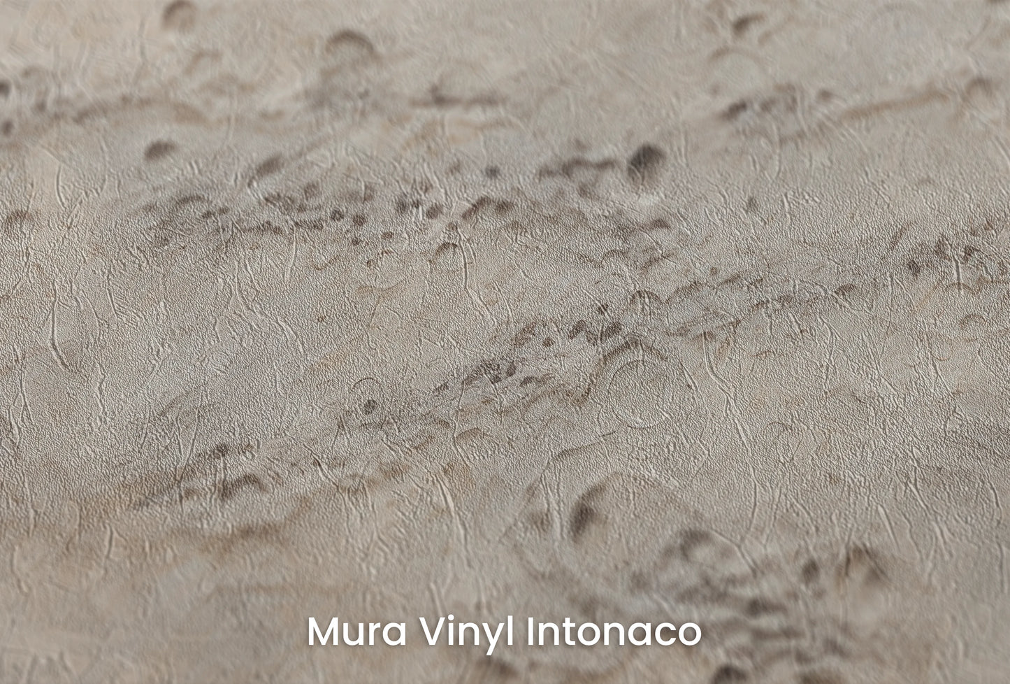 Zbliżenie na artystyczną fototapetę o nazwie Lunar Terrain na podłożu Mura Vinyl Intonaco - struktura tartego tynku.