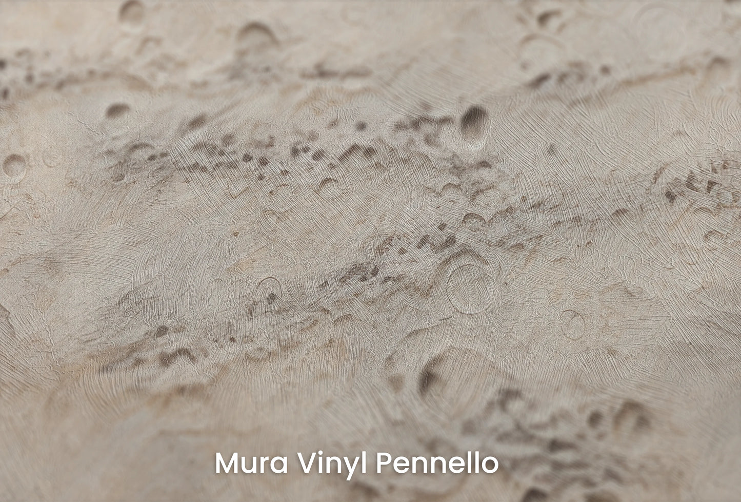 Zbliżenie na artystyczną fototapetę o nazwie Lunar Terrain na podłożu Mura Vinyl Pennello - faktura pociągnięć pędzla malarskiego.