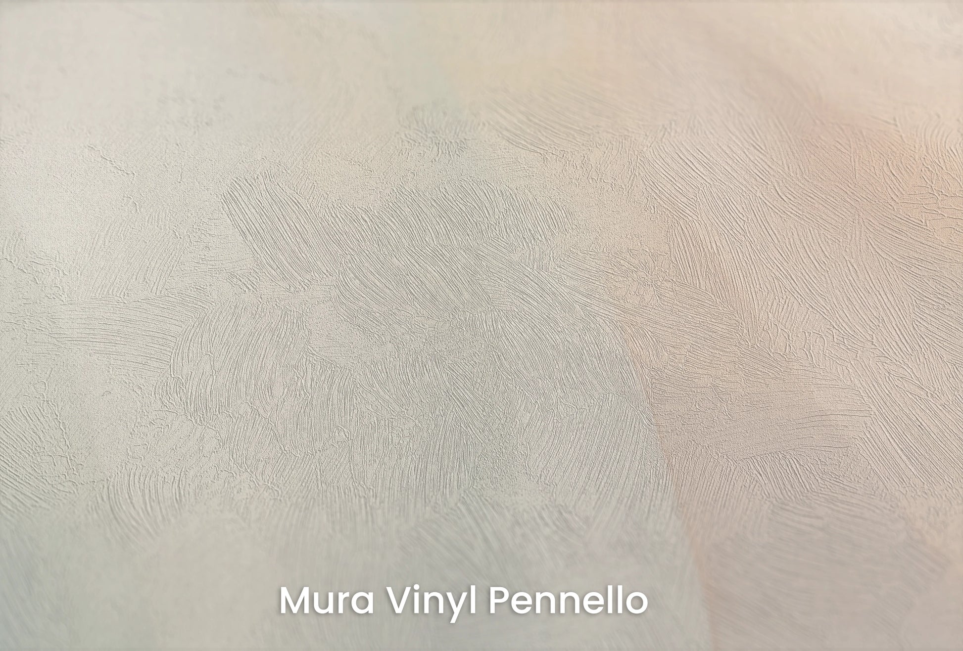 Zbliżenie na artystyczną fototapetę o nazwie Soft Elegance #2 na podłożu Mura Vinyl Pennello - faktura pociągnięć pędzla malarskiego.