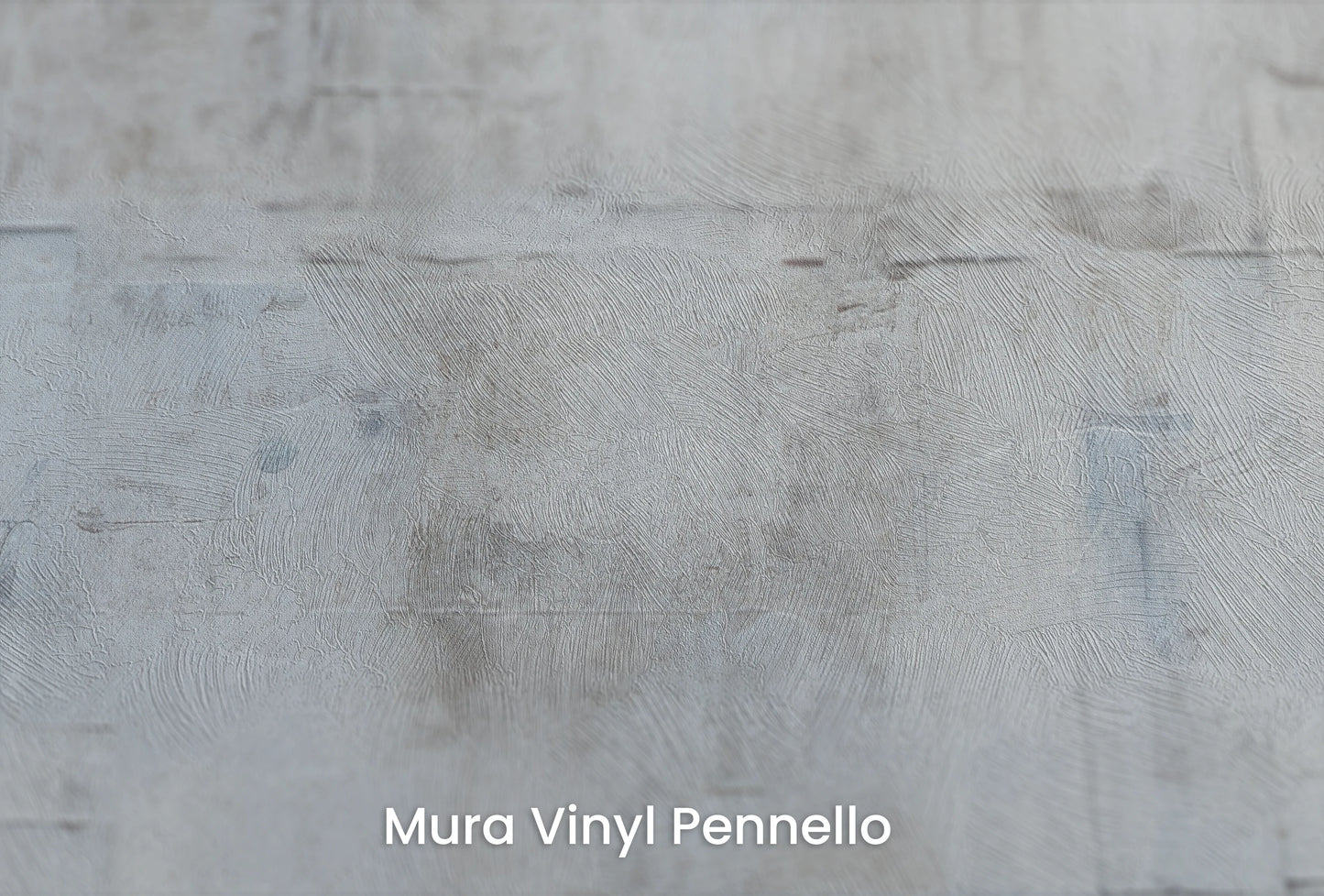 Zbliżenie na artystyczną fototapetę o nazwie Vintage Canvas na podłożu Mura Vinyl Pennello - faktura pociągnięć pędzla malarskiego.