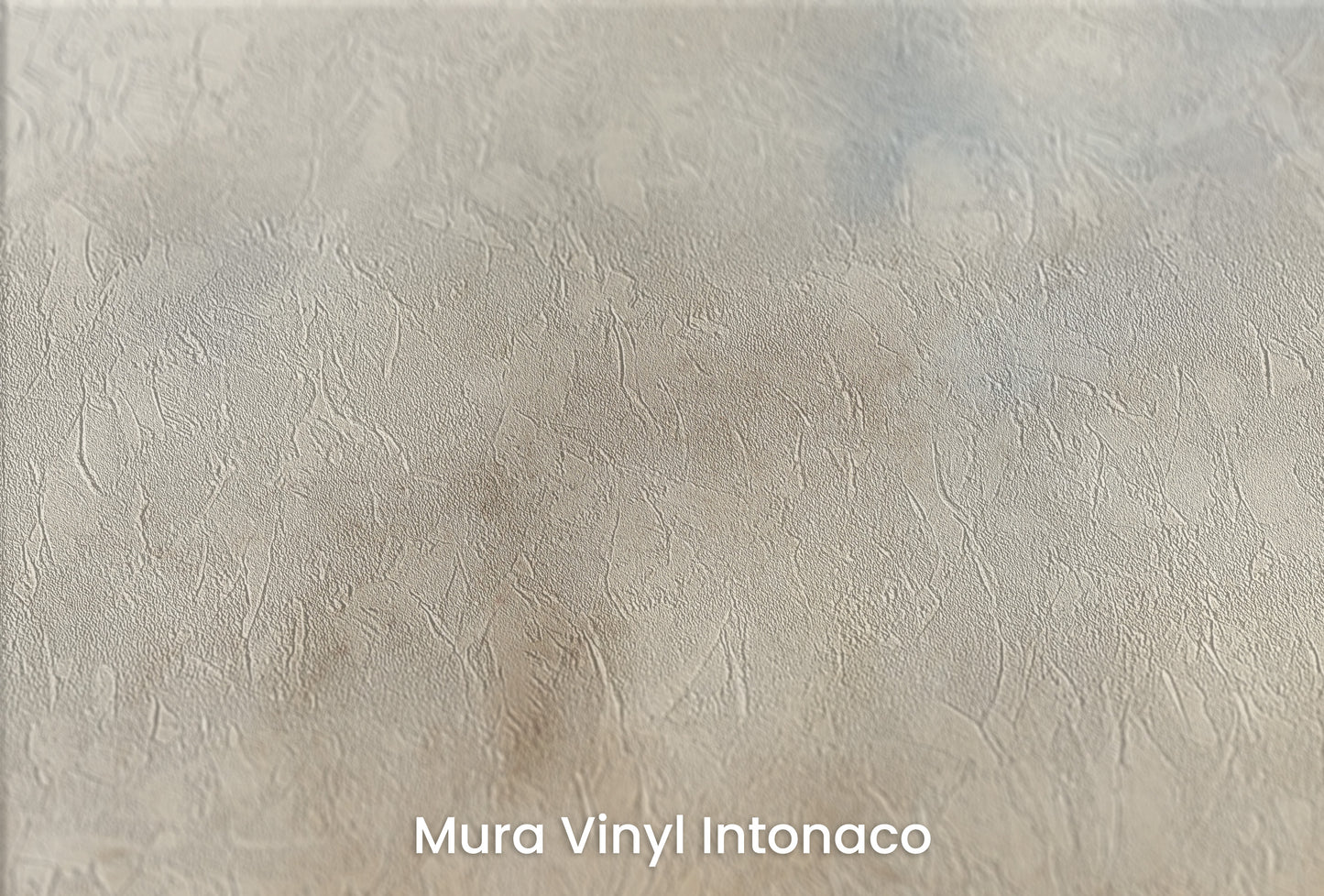 Zbliżenie na artystyczną fototapetę o nazwie ETHEREAL MARBLE SKIES na podłożu Mura Vinyl Intonaco - struktura tartego tynku.