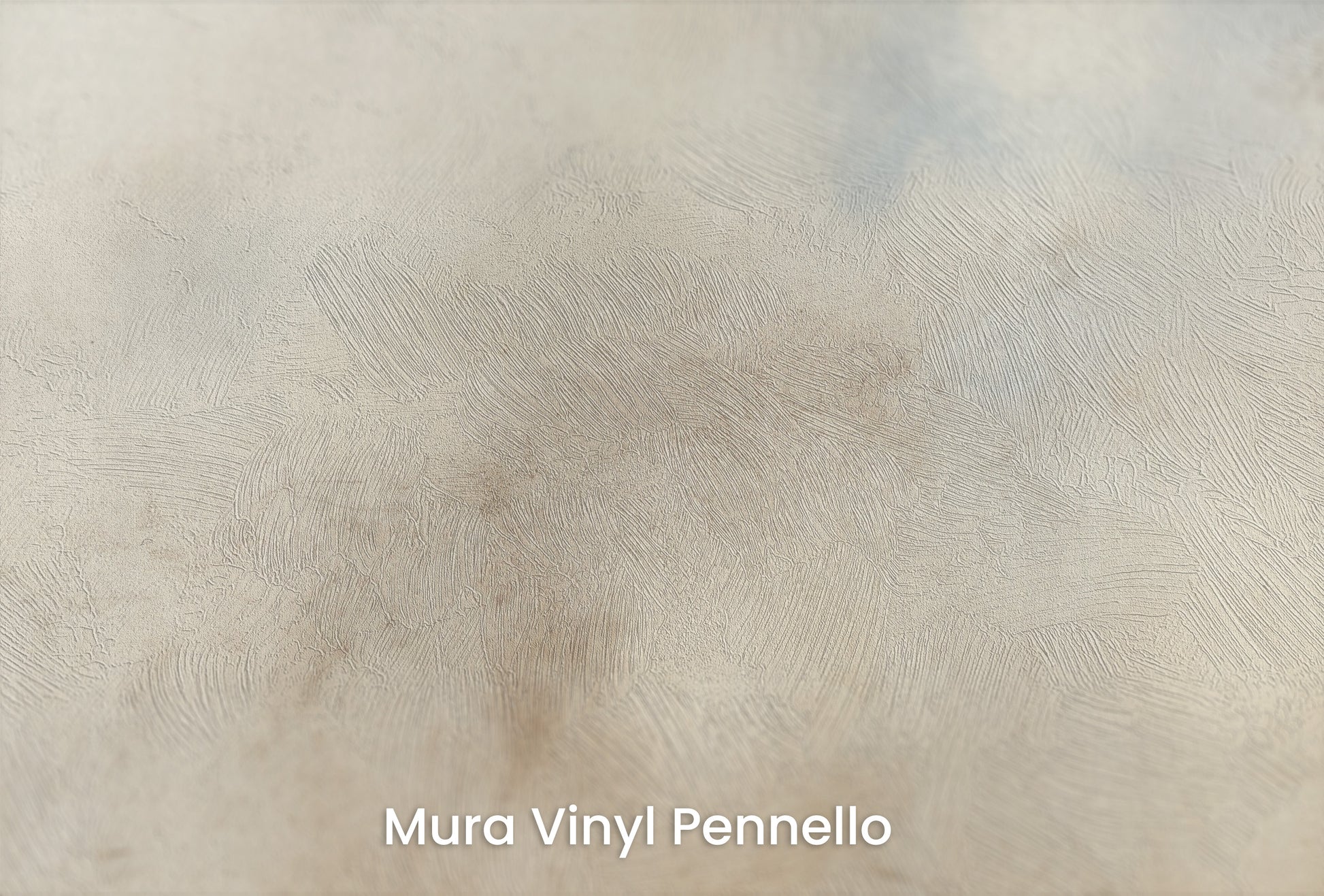 Zbliżenie na artystyczną fototapetę o nazwie ETHEREAL MARBLE SKIES na podłożu Mura Vinyl Pennello - faktura pociągnięć pędzla malarskiego.