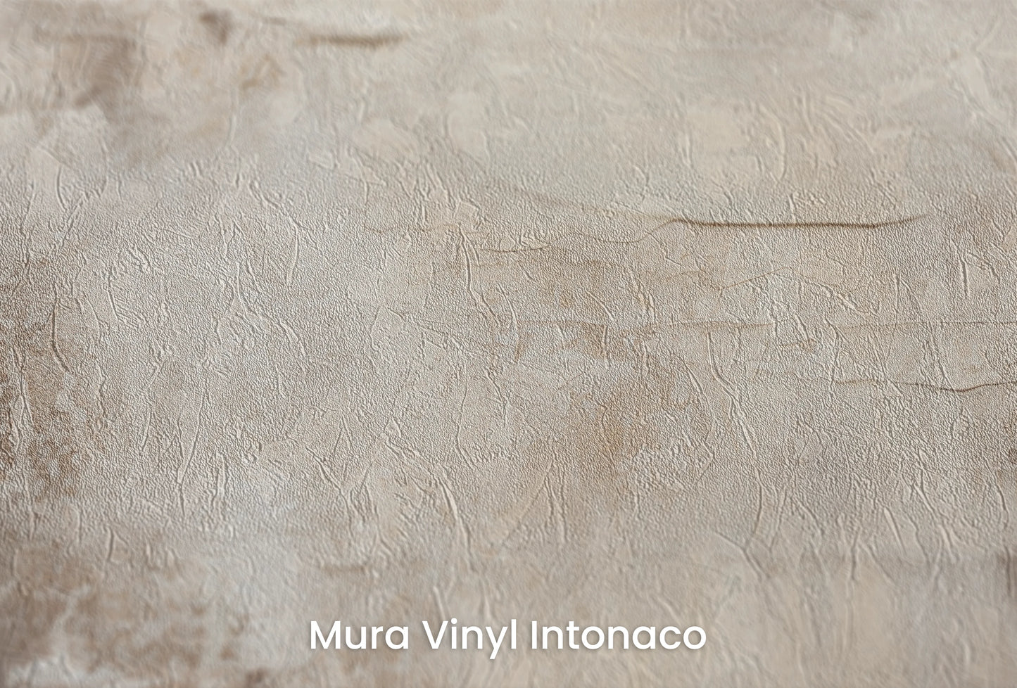 Zbliżenie na artystyczną fototapetę o nazwie Ethereal Marble na podłożu Mura Vinyl Intonaco - struktura tartego tynku.