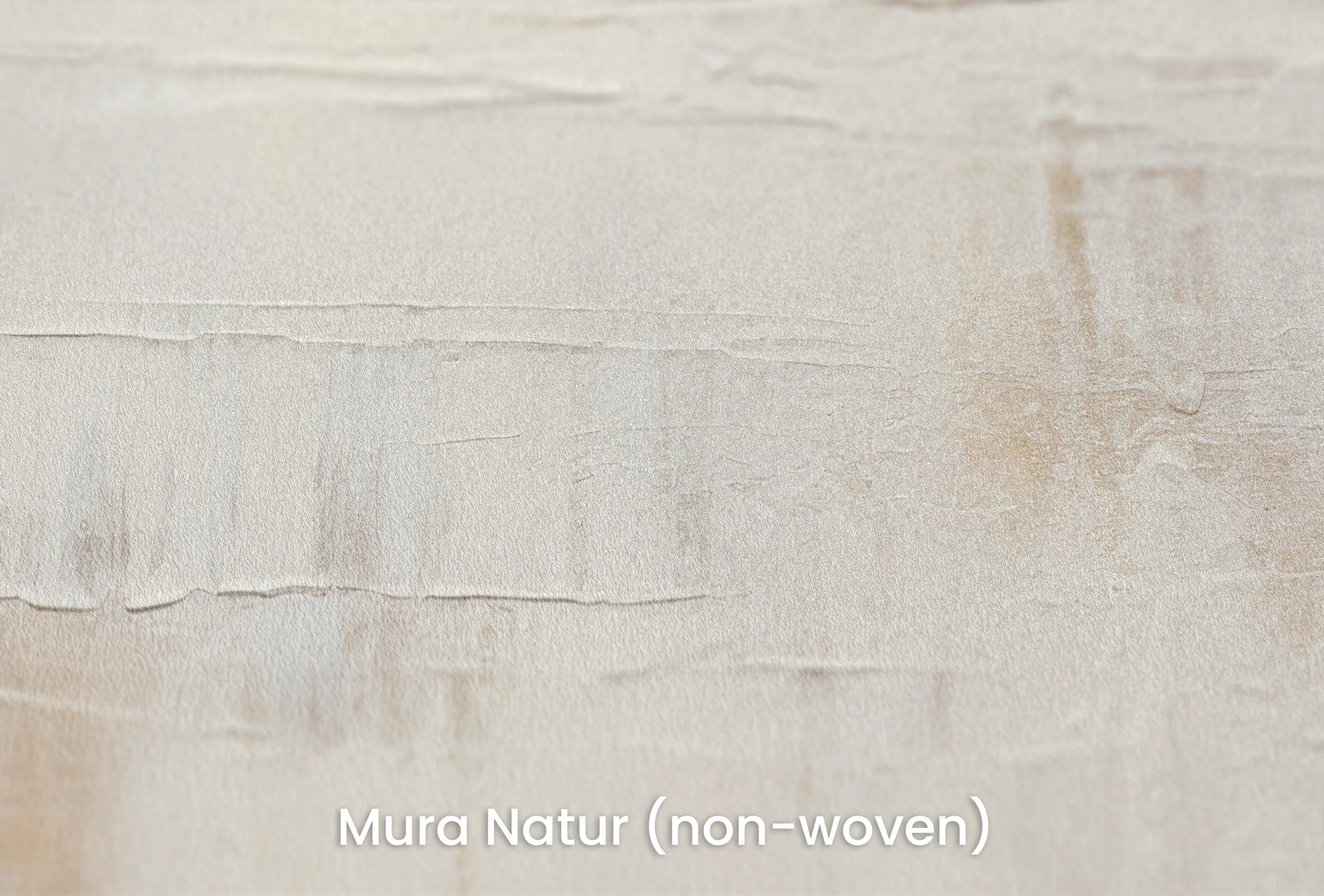 Zbliżenie na artystyczną fototapetę o nazwie Ivory Brush na podłożu Mura Natur (non-woven) - naturalne i ekologiczne podłoże.