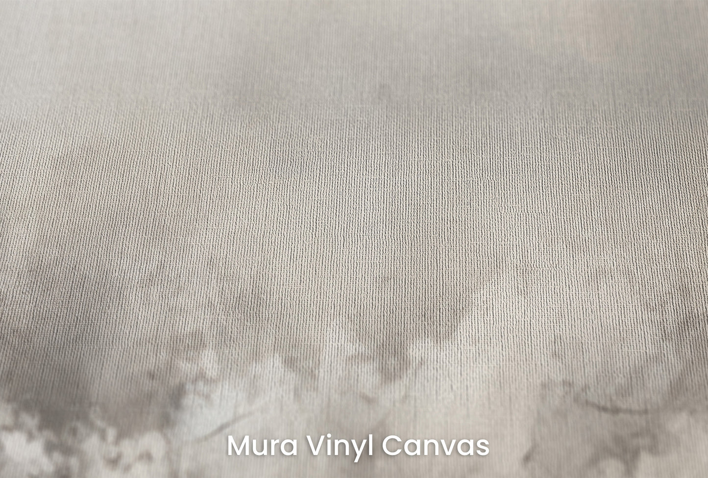 Zbliżenie na artystyczną fototapetę o nazwie MONOCHROME MISTIQUE na podłożu Mura Vinyl Canvas - faktura naturalnego płótna.
