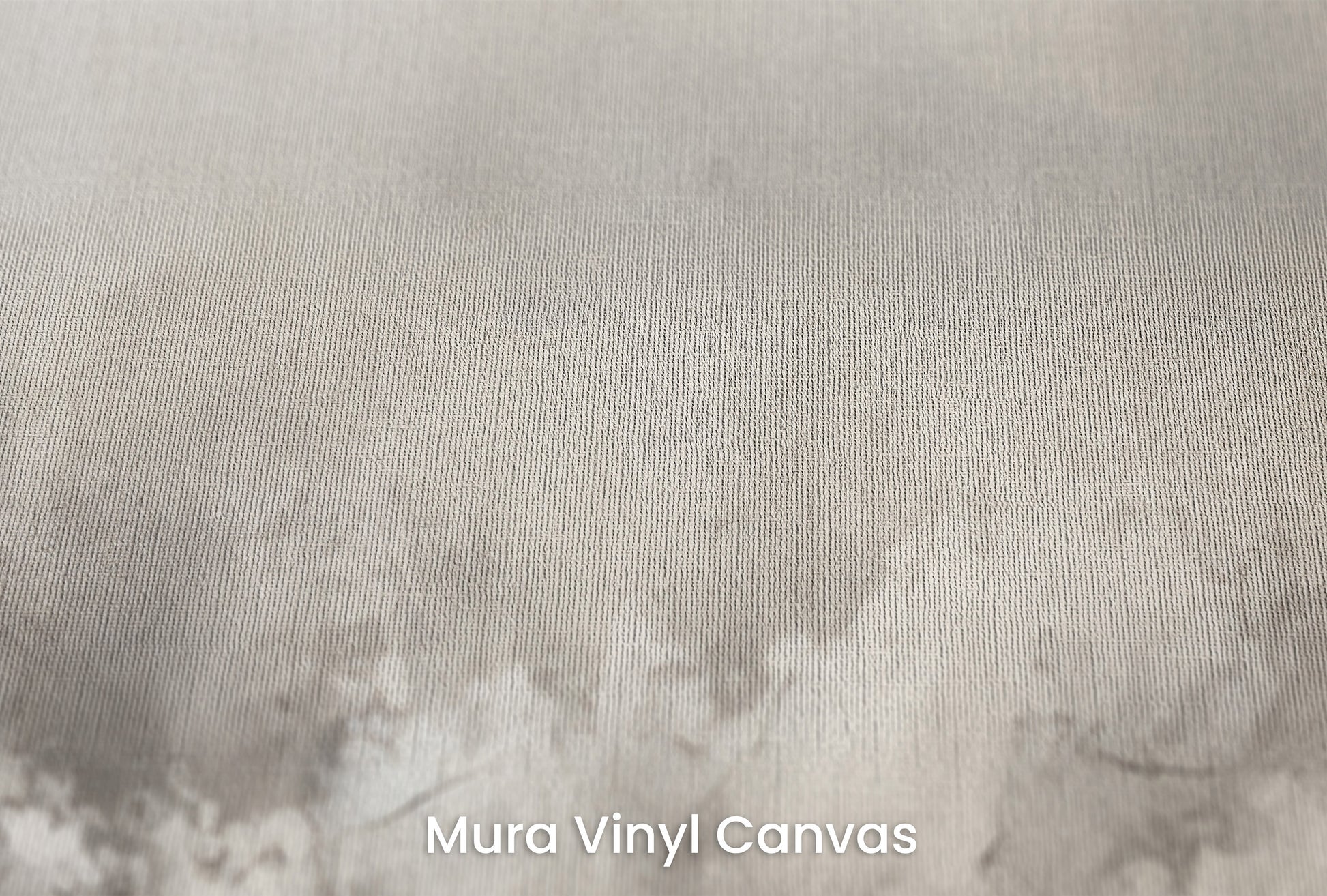 Zbliżenie na artystyczną fototapetę o nazwie MONOCHROME MISTIQUE na podłożu Mura Vinyl Canvas - faktura naturalnego płótna.