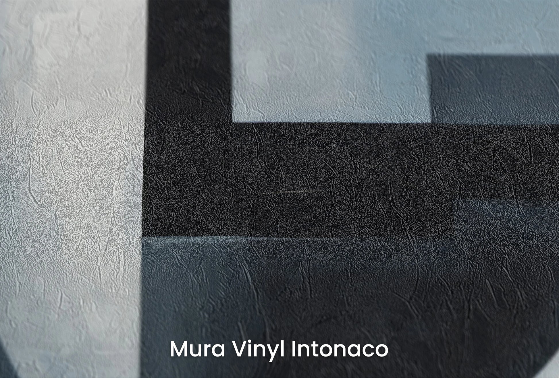 Zbliżenie na artystyczną fototapetę o nazwie Abstract Warmth na podłożu Mura Vinyl Intonaco - struktura tartego tynku.
