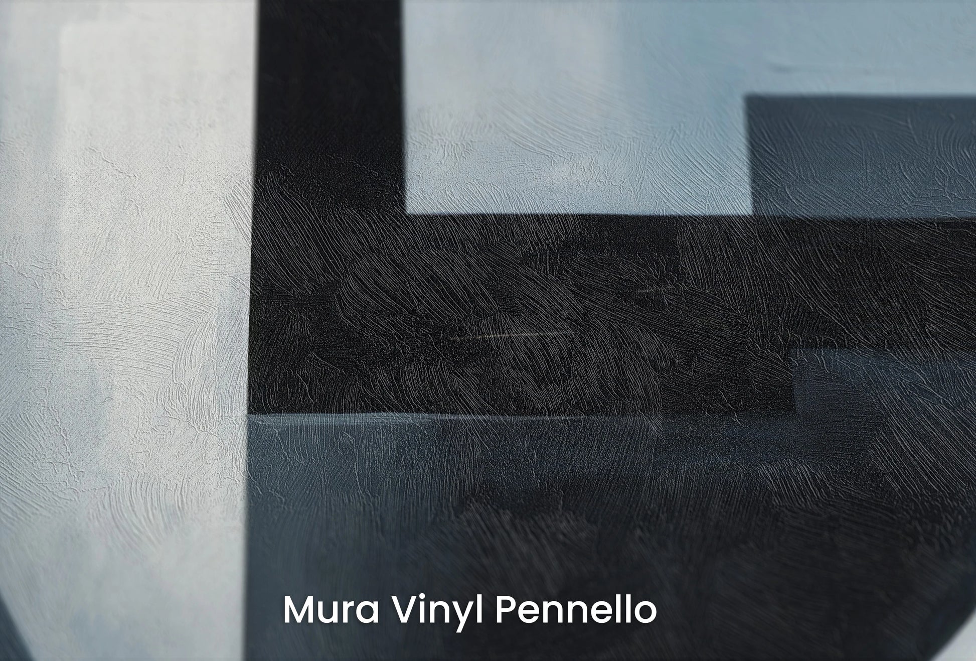 Zbliżenie na artystyczną fototapetę o nazwie Abstract Warmth na podłożu Mura Vinyl Pennello - faktura pociągnięć pędzla malarskiego.