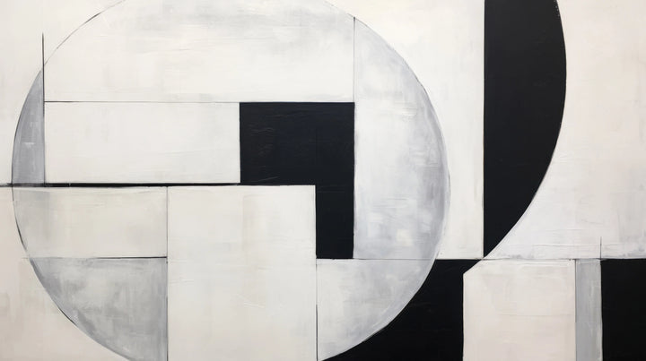 Prezentacja całego wzoru fototapety o nazwie Geometric Elegance
