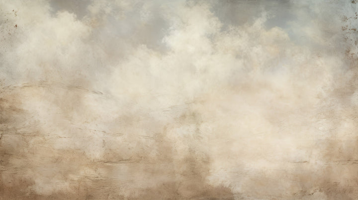 Prezentacja całego wzoru fototapety o nazwie EARTHTONE CLOUDSCAPE ELEGANCE