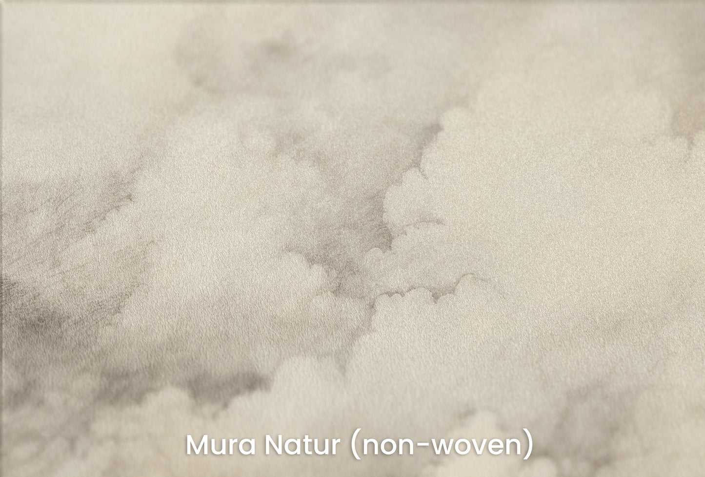 Zbliżenie na artystyczną fototapetę o nazwie STORM'S SILENT na podłożu Mura Natur (non-woven) - naturalne i ekologiczne podłoże.