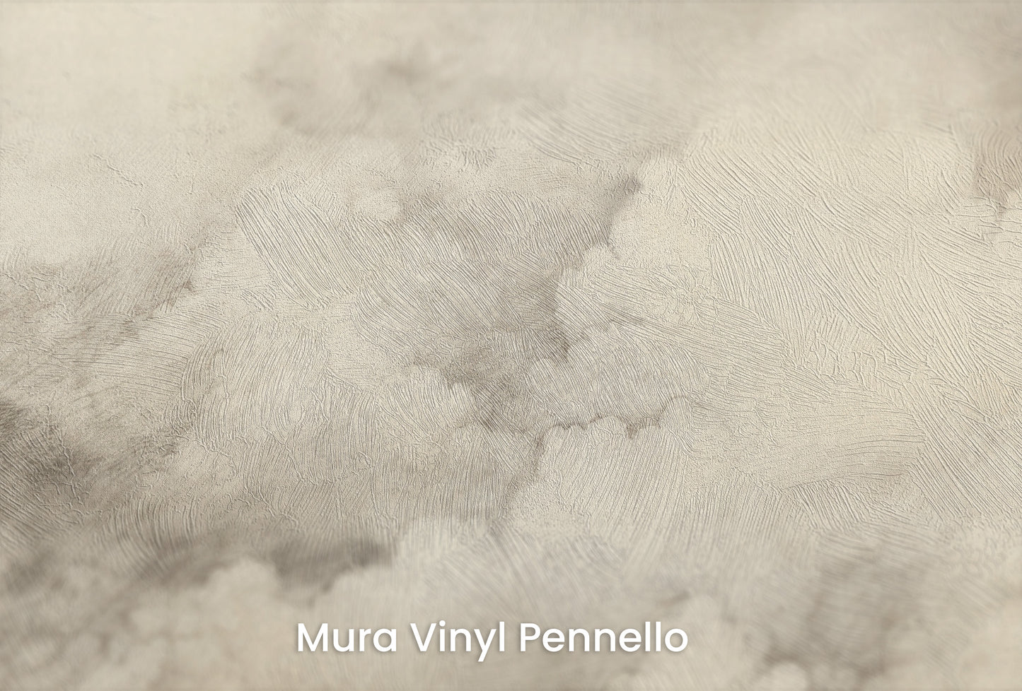 Zbliżenie na artystyczną fototapetę o nazwie STORM'S SILENT na podłożu Mura Vinyl Pennello - faktura pociągnięć pędzla malarskiego.