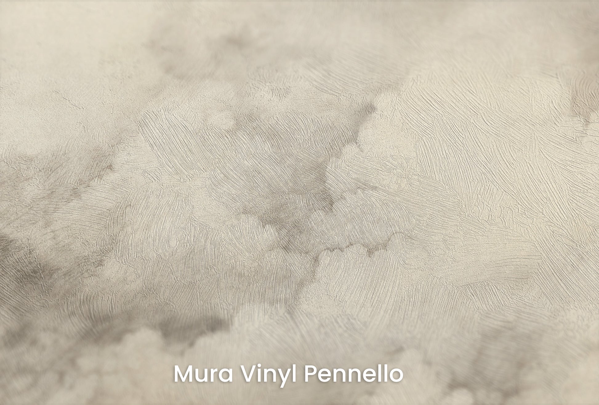 Zbliżenie na artystyczną fototapetę o nazwie STORM'S SILENT na podłożu Mura Vinyl Pennello - faktura pociągnięć pędzla malarskiego.