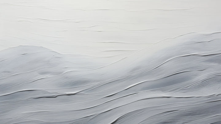 Prezentacja całego wzoru fototapety o nazwie Silvered Waves