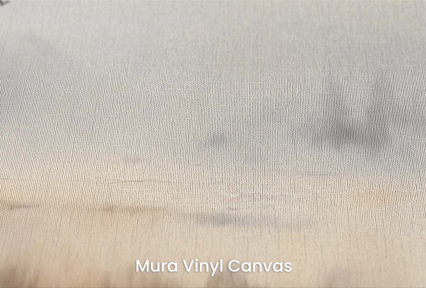 Zbliżenie na artystyczną fototapetę o nazwie Zmierzch nad Bagnem na podłożu Mura Vinyl Canvas - faktura naturalnego płótna.
