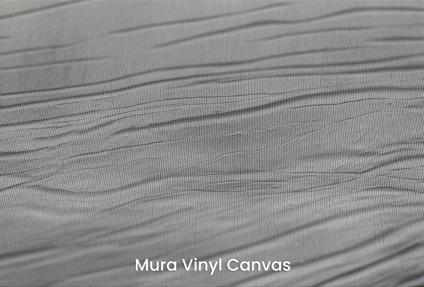 Zbliżenie na artystyczną fototapetę o nazwie Monochrome Current na podłożu Mura Vinyl Canvas - faktura naturalnego płótna.