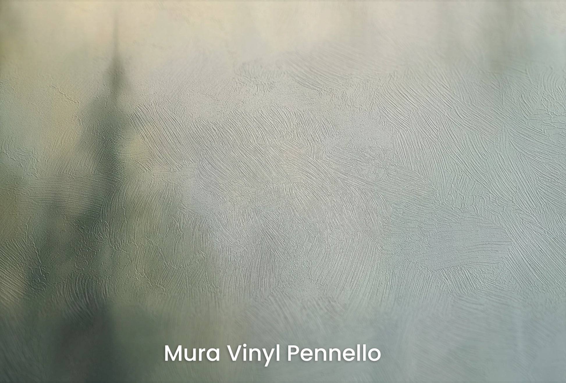 Zbliżenie na artystyczną fototapetę o nazwie Oddech Natury na podłożu Mura Vinyl Pennello - faktura pociągnięć pędzla malarskiego.